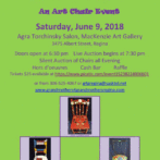 A Chair Affair – Saturday June 9, 2018 at the MacKenzie Art Gallery